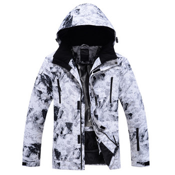 Νέο ανδρικό μπουφάν για σκι Αδιάβροχο αντιανεμικό κοστούμι για σκι Υπαίθρια φόρμα για χιόνι ζεστό πάγο Ολόσωμες φόρμες για σκι Snowboard Εξοπλισμός για άνδρες