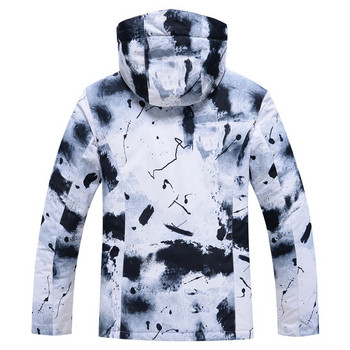 Νέο ανδρικό μπουφάν για σκι Αδιάβροχο αντιανεμικό κοστούμι για σκι Υπαίθρια φόρμα για χιόνι ζεστό πάγο Ολόσωμες φόρμες για σκι Snowboard Εξοπλισμός για άνδρες