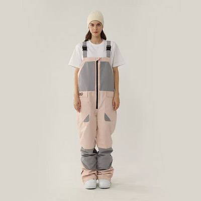 Naujos vientisos slidinėjimo kelnės moteriškos slidinėjimo kombinezonas nuo vėjo vyriškas lauko sportinis snieglenčių kostiumas, neperšlampamas sniego kostiumas.