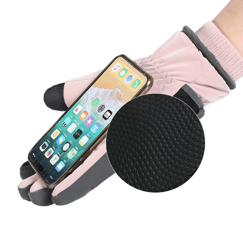 LNGXO 2022 Moteriškos Slidinėjimo Pirštinės Neperšlampamos Žiemos Šiltos Pirštinės Motociklas Važiavimas Sniegu Neperpučiamos Pirštinės Žieminės Slidinėjimo Pirštinės Moteris