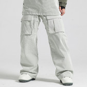 Pantaloni de schi Bărbați Pantaloni de iarnă Femei Costum de schi largi, cald, Schi, în aer liber, Rezidenți la vânt, Pantaloni de snowboard pentru bărbați, Salopetă pentru bărbați, Îmbrăcăminte pentru zăpadă