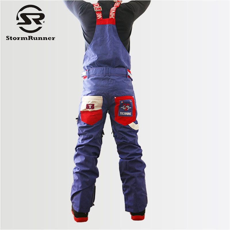 2022 m. Nauji snieglenčių diržai slidinėjimo kelnės vandeniui atsparūs dvigubi snieglenčių kombinezonai vyriški, atsparūs vandeniui, šilti