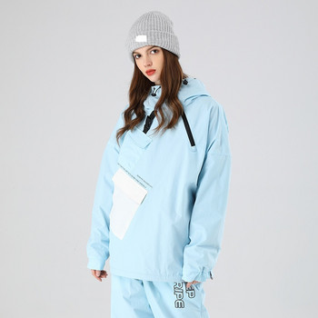 -30 Зимен топъл мъжки ски костюм Ветроустойчив водоустойчив, дишащ, устойчив на износване яке и ски панталон, женско палто за сноуборд на открито