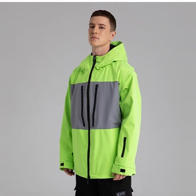 Nauja slidinėjimo striukė vyrams Žiemą populiari sniego striukė lauke, šilta, atspari vėjui, vandeniui atspari slidinėjimo snieglenčių striukė moterims