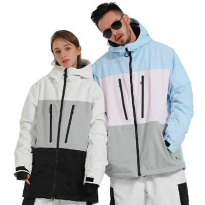 Nová zimná nadrozmerná lyžiarska bunda pre mužov a ženy, nepremokavá lyžiarska a snowboardová bunda do 15 km, outdoorová, obľúbená termálna snehová bunda pre páry
