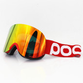 1:1 POC Brand Lid skijaške naočale dvoslojne protiv magljenja Velika skijaška maska naočale skijanje muškarci žene naočale za snowboard naočale Clarity Retina