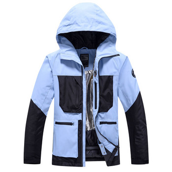 2023 Luxury Ski Jacket Ανδρικά Γυναικεία Χειμερινό Ζεστό Αντιανεμικό Αδιάβροχο Παλτό Χιονιού για Γυναικεία και Ανδρικά Μπουφάν Snowboard Θερμικού Σκι