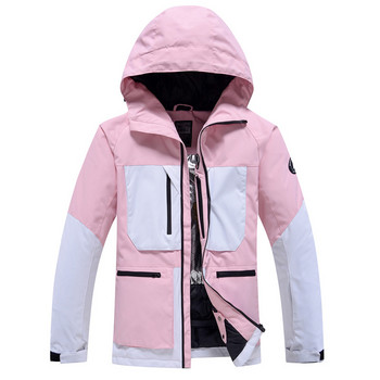 2023 Luxury Ski Jacket Ανδρικά Γυναικεία Χειμερινό Ζεστό Αντιανεμικό Αδιάβροχο Παλτό Χιονιού για Γυναικεία και Ανδρικά Μπουφάν Snowboard Θερμικού Σκι