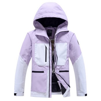 2023 Luxury Ski Jacket Ανδρικά Γυναικεία Χειμερινό Ζεστό Αντιανεμικό Αδιάβροχο Παλτό Χιονιού για Γυναικεία και Ανδρικά Μπουφάν Snowboard Θερμικού Σκι