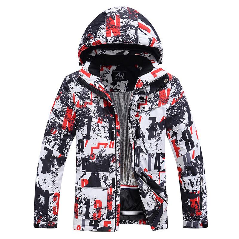 Nauja vyriška snieglenčių striukė žieminė lauko šilta, neperšlampama nuo vėjo slidinėjimo apranga Thermal Mountain sniego striukė Slidinėjimo kombinezonai vyriški