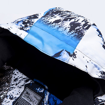 Μπουφάν σκι για άνδρες Φωτεινό αδιάβροχο αντιανεμικό χιόνι θερμικό μπουφάν Χειμερινό εξωτερικό ζεστό σκι Snowboarding Αντρικό παλτό