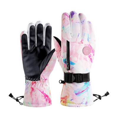 Muškarci, žene, zimske skijaške rukavice, vodootporne rukavice za snowboard s ekranom osjetljivim na dodir, za muškarce, žene, tople zimske rukavice za hladno vrijeme