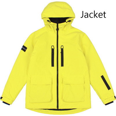 Nauja aukščiausios kokybės slidinėjimo striukė moteriška lauko snieglenčių striukė Vyriška slidinėjimo komplektas su gobtuvu, vėjui atsparus, vandeniui atsparus laisvas žieminis drabužis, storas, šiltas