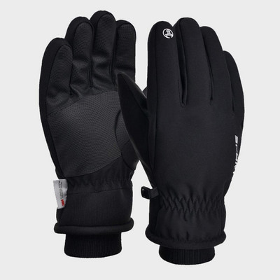 Neperšlampamos žieminės pirštinės Jutiklinis ekranas Neperšlampamos vėjui atsparios pirštinės Lauko Sportas Šiltas Važiavimas Dviračiu Slidinėjimo Pirštinės Pilnas pirštas