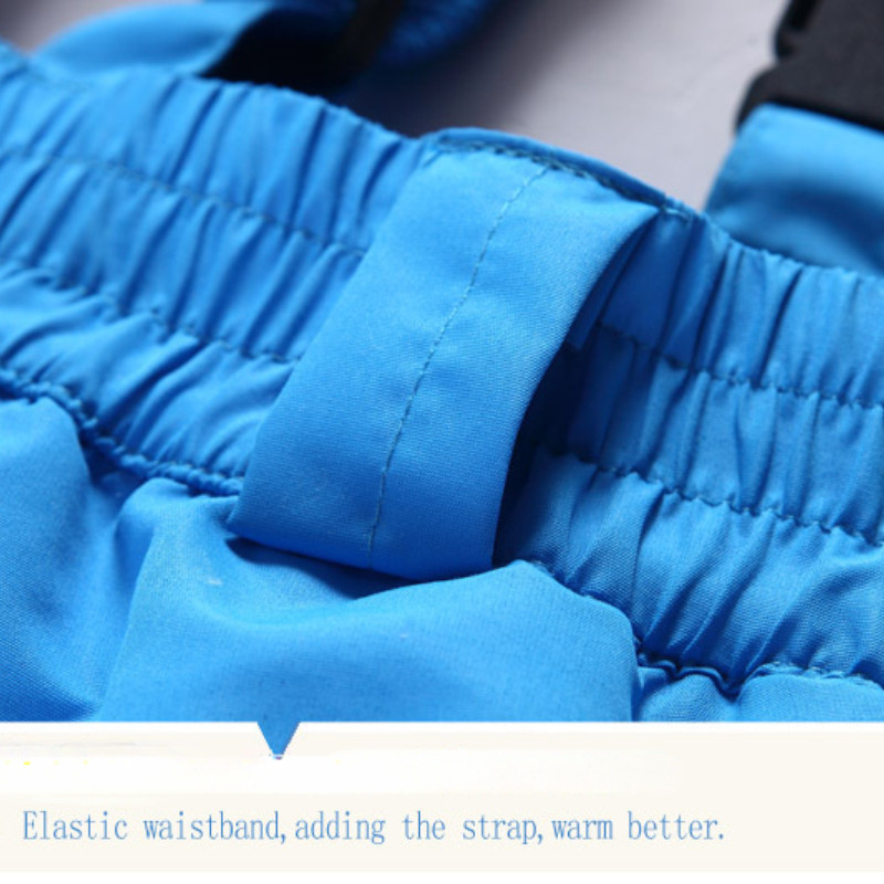 Dječaci Djevojčice Skijaške hlače Vodootporne, otporne na vjetar Deblje hlače za snowboarding Otporne na habanje Hlače za skijanje na snijegu za djecu Zimske