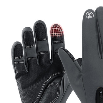 Зимни ръкавици Водоустойчив сензорен екран Термоустойчиви ветроустойчиви Топли ръкавици Ски ръкавици