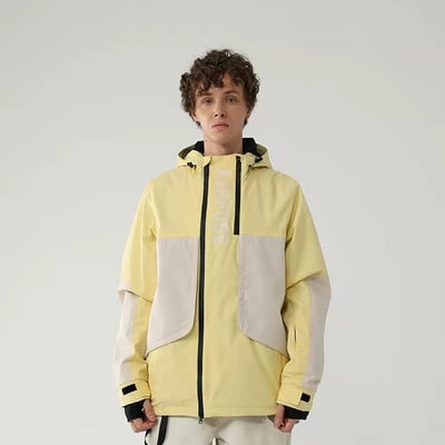 Nauja aukščiausios kokybės slidinėjimo striukė Moteriška lauko sportinė snieglenčių striukė Vyriška slidinėjimo kostiumas pastorintas, šiltas, atsparus vėjui, vandeniui atsparus žieminis drabužis