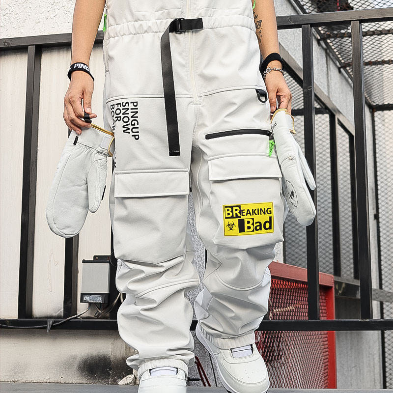 Salopetă nouă, pantaloni de schi dintr-o singură piesă, bărbați, femei, salopete de snowboard în aer liber, fleece, rezistente la vânt, pantaloni de zăpadă, îmbrăcăminte, costum de schi