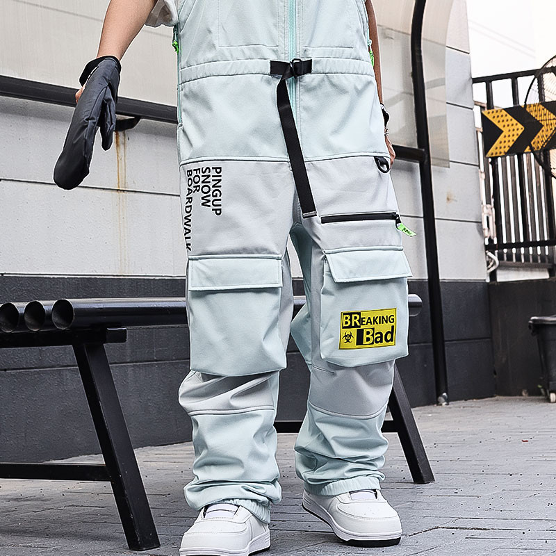 Salopetă nouă, pantaloni de schi dintr-o singură piesă, bărbați, femei, salopete de snowboard în aer liber, fleece, rezistente la vânt, pantaloni de zăpadă, îmbrăcăminte, costum de schi