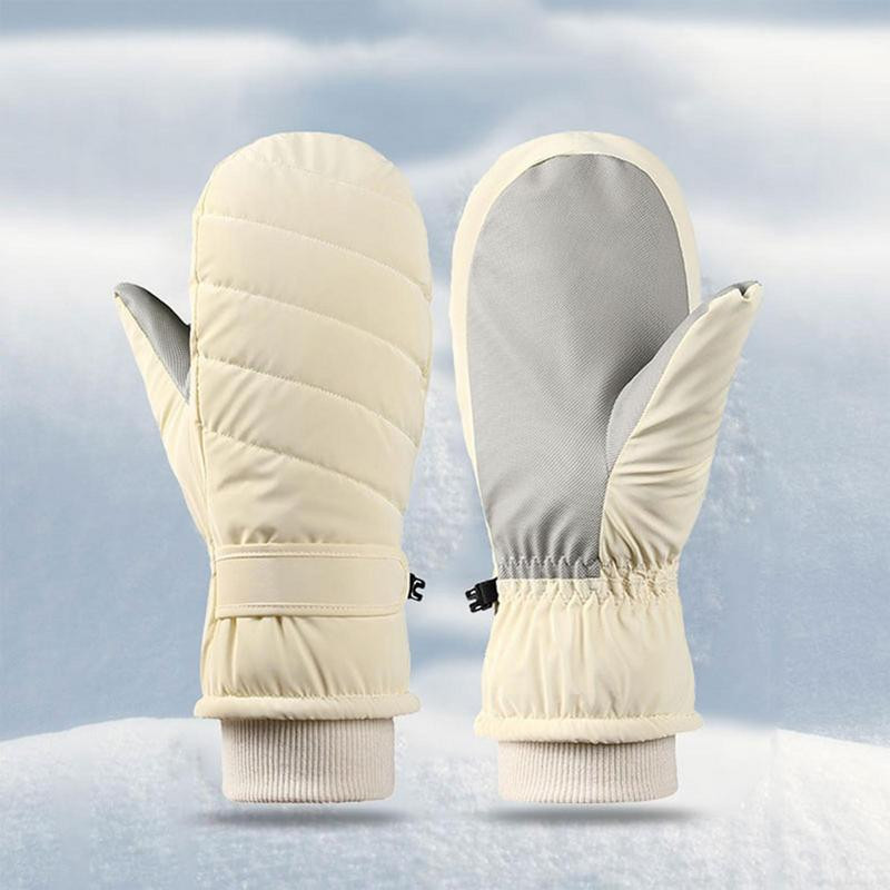 Skijaške rukavice 1 par vodootpornih skijaških rukavica za snijeg Zimske termalne rukavice Meke i udobne tople rukavice za vani