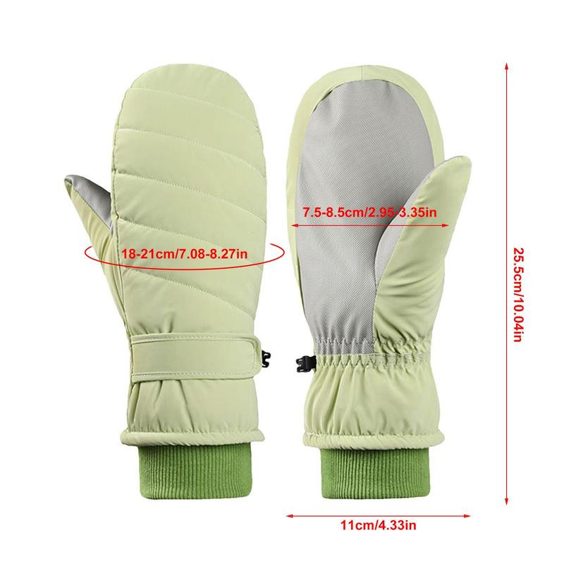 Skijaške rukavice 1 par vodootpornih skijaških rukavica za snijeg Zimske termalne rukavice Meke i udobne tople rukavice za vani
