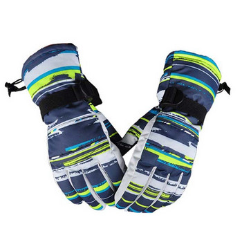 CKAHSBI Γάντια Σκι Ανδρικά Γάντια Σκι Γάντια Μοτοσικλέτας Ιππασία Χειμώνα Γυναικεία Γάντια Χιόνι Αντιανεμικά Αδιάβροχα Γάντια Snowboard G052