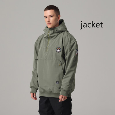 2022. Skijaška jakna Novi kaput Žene Muškarci Odijelo za sportove na otvorenom Snowboard otporno na vjetar Vodootporno zimsko skijaško odijelo Široka majica s kapuljačom