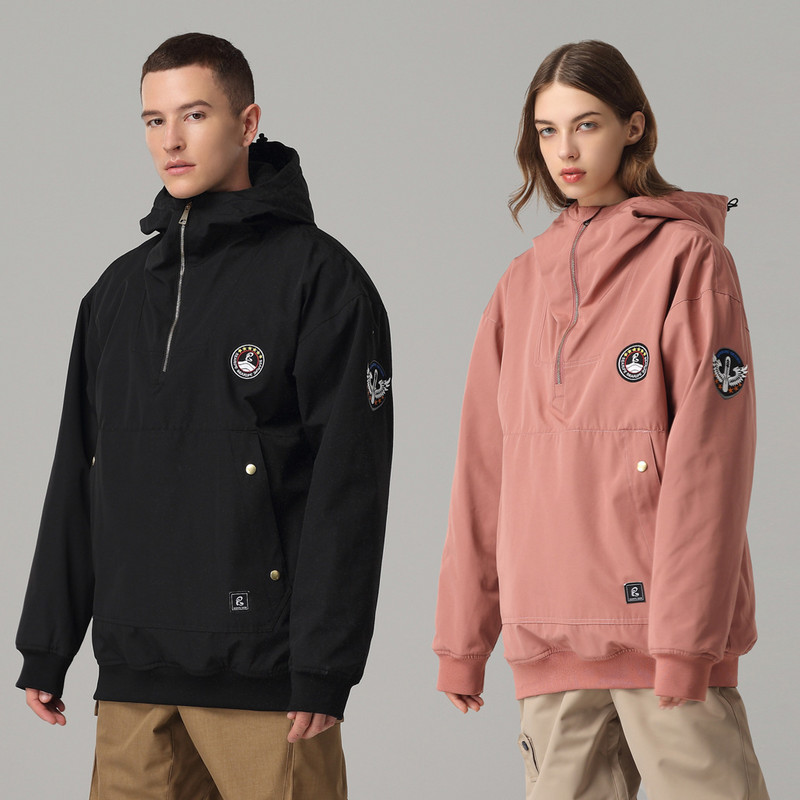 2022. Skijaška jakna Novi kaput Žene Muškarci Odijelo za sportove na otvorenom Snowboard otporno na vjetar Vodootporno zimsko skijaško odijelo Široka majica s kapuljačom