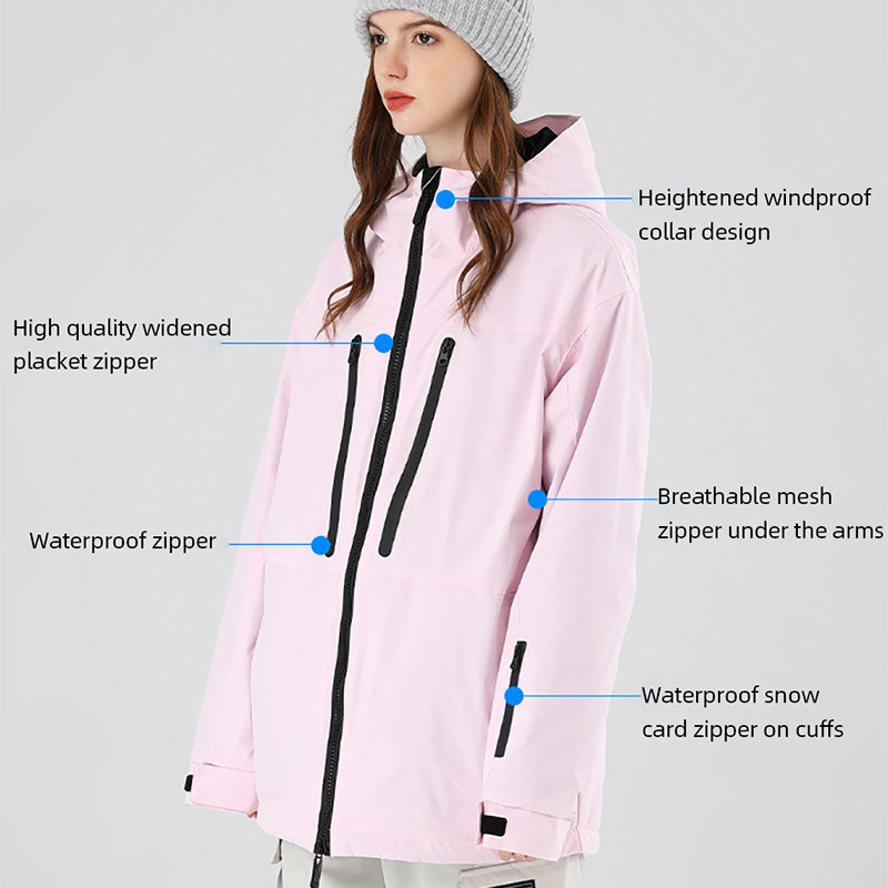 Naujos snieglenčių striukės Vyriški žiemos įrankiai slidinėjimo striukė lauke, šilta, atspari vėjui ir vandeniui atspari slidinėjimo kostiumai Prabangūs sniego striukės moterims