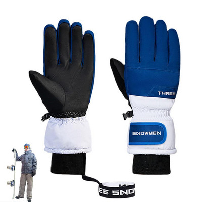 Zimske uniseks skijaške rukavice otporne na hladnoću vodootporne rukavice za zaslon osjetljiv na dodir Motociklističke rukavice za sport na otvorenom Termalna skijaška rukavica za trčanje
