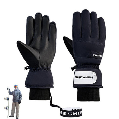 Zimske uniseks skijaške rukavice otporne na hladnoću vodootporne rukavice za zaslon osjetljiv na dodir Motociklističke rukavice za sport na otvorenom Termalna skijaška rukavica za trčanje