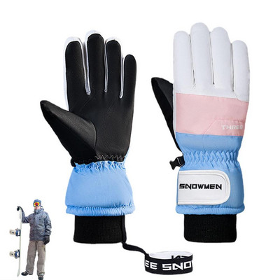 Zimske uniseks skijaške rukavice otporne na hladnoću vodootporne rukavice za zaslon osjetljiv na dodir Motociklističke rukavice za sport na otvorenom Termalna skijaška rukavica za trčanje