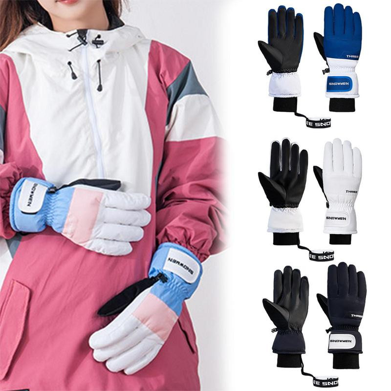 Zimske uniseks skijaške rukavice otporne na hladnoću vodootporne rukavice za zaslon osjetljiv na dodir Motociklističke rukavice za sport na otvorenom Termalna skijaška rukavica za trčanje