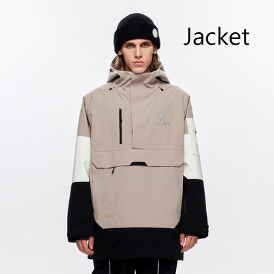 2023 m. žiemos Naujas paltas Slidinėjimo striukė Moteriška Lauko Sportinė Snieglentės Striukė Neperpučiama vėjo Neperšlampama Sujungimas Su gobtuvu Slidinėjimo kostiumo Drabužiai