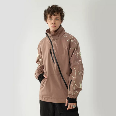 Nova zimska skijaška majica, ženska jakna za skijanje na otvorenom, muško skijaško odijelo, otporna na vjetar, vodootporna, topla odjeća s kapuljačom