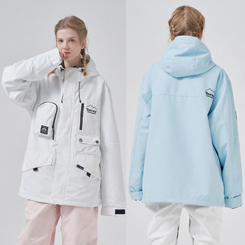 2022 Snow Jacket Woman Top Ζεστό υπαίθριο σπορ σνόουμπορντ Ανδρικό αδιάβροχο μπουφάν για σκι Χειμερινά ρούχα για χιόνι