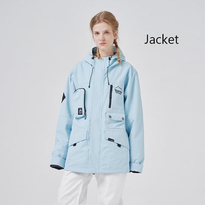 2022 Snow Jakna Ženska Topla Topla jakna za sportove na otvorenom Snowboard Muška vjetrootporna Vodootporna skijaška jakna Zimska odjeća za snijeg