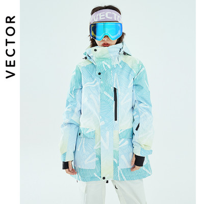 2022 m. nauja viršutinė slidinėjimo striukė Moteriška lauko sportinė snieglenčių striukė Vyriška šilta žieminė apranga Paltas su gobtuvu slidinėjimo kostiumas, atsparus vėjui, atsparus vandeniui