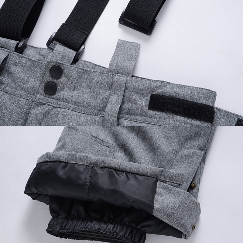 2022 m. žiema Nauji slidinėjimo kostiumai Moteriški Vyriški Kombinezonai Lauko Snieglentės Striukė Pastorinta Šiltos Kelnės Slidinėjimo rinkinys Drabužiai Neperšlampami Neperšlampami