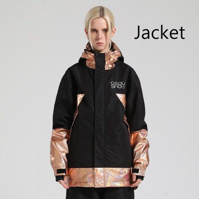 2023 m. žiemos nauja slidinėjimo striukė Vyriška Moteriška viršutinė snieglenčių striukė, šilta, atspari vėjui ir vandeniui, žygio striukės su gobtuvu slidinėjimo kostiumas