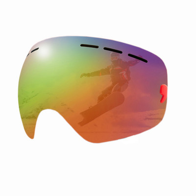 Lyžiarske okuliare s UV400 ochranou proti zahmlievaniu, sada s rýchlou výmenou šošoviek a puzdra, oblečenie na snowboarding, lyžiarska maska, okuliare, lyžovanie, zimné oblečenie, príslušenstvo na snowboarding