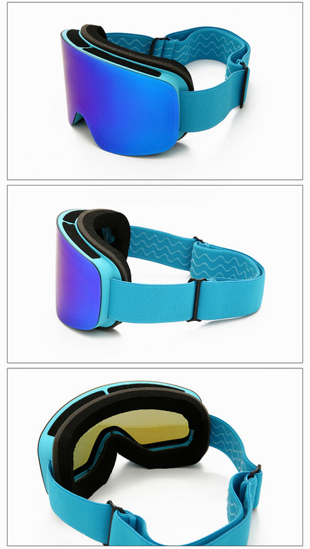 Snowboarding Skijaške naočale Muške Ženske Anti-fog Premium Skijaške naočale za snijeg UV zaštita Zimske sportove Vjetrootporne naočale Gafas Ski