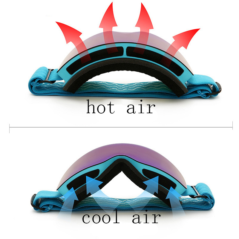 Snowboarding Skijaške naočale Muške Ženske Anti-fog Premium Skijaške naočale za snijeg UV zaštita Zimske sportove Vjetrootporne naočale Gafas Ski