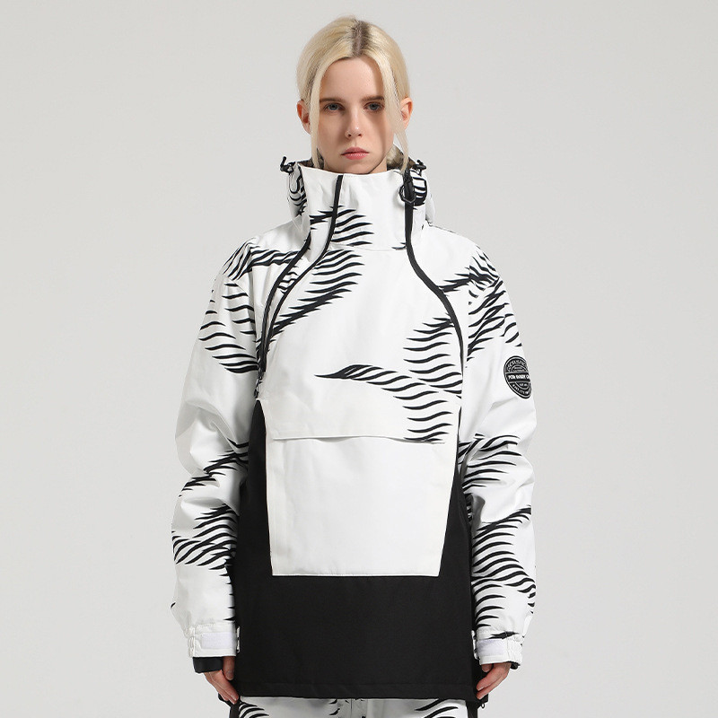 Moteriška žieminė striukė Slidinėjimo kostiumas Vyrams Lauko Slidinėjimo Snieglentės Drabužiai Moteriški sniego paltai Sniego drabužiai Neperšlampami vėjui atsparūs slidinėjimo striukės