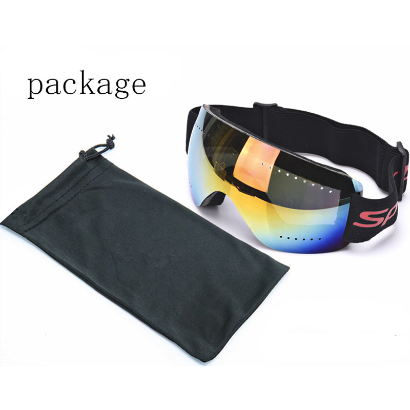 Snowboard szemüveg UV védelem Snowboard Skate Ski szemüveg Szemüveg Maszk Szélálló Szabadtéri Kerékpározás Téli Sportok Síszemüvegek