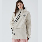 2022 m. naujas džemperis su gobtuvu, slidinėjimo striukės, vyriškos, moteriškos, lauko snieglenčių striukės, šiltos, kvėpuojančios slidinėjimo kostiumai, neperšlampamos žieminės aprangos viršūnės