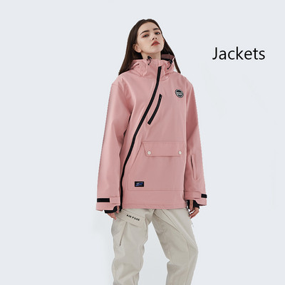 2022 m. naujas džemperis su gobtuvu, slidinėjimo striukės, vyriškos, moteriškos, lauko snieglenčių striukės, šiltos, kvėpuojančios slidinėjimo kostiumai, neperšlampamos žieminės aprangos viršūnės