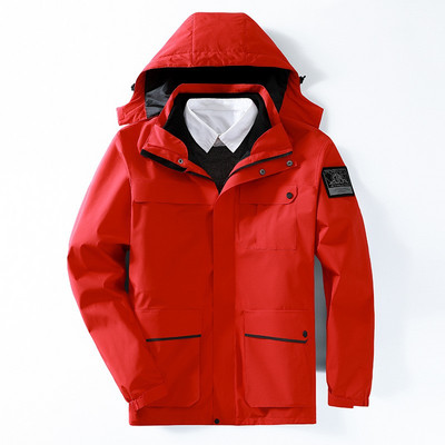 Nauja žieminė pora slidinėjimo sportinė striukė Moteriška vyriška apykakle su gobtuvu žygio snieglenčių paltas lauke stora šilta vėjo striukė