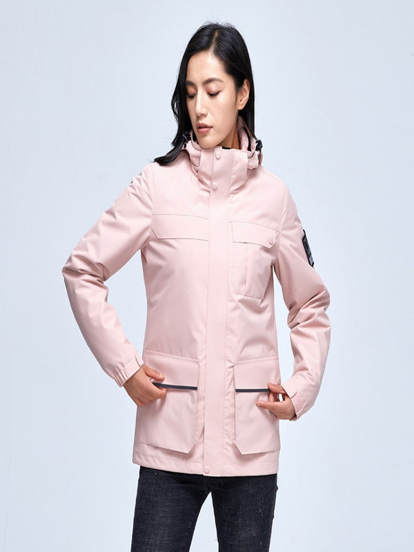 Nauja žieminė pora slidinėjimo sportinė striukė Moteriška vyriška apykakle su gobtuvu žygio snieglenčių paltas lauke stora šilta vėjo striukė