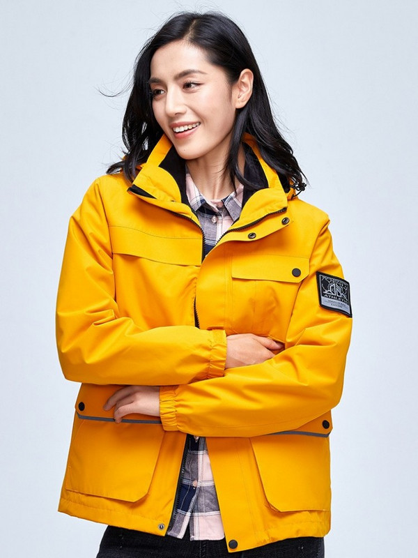 Nauja žieminė pora slidinėjimo sportinė striukė Moteriška vyriška apykakle su gobtuvu žygio snieglenčių paltas lauke stora šilta vėjo striukė